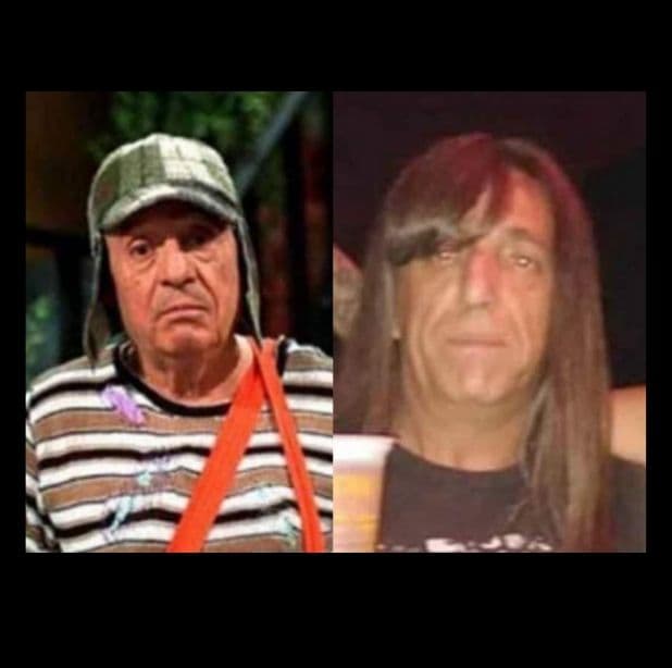 Uno de los más recientes descubrimientos del Internet: "El chavo del 8" en versión metalero argentino.
