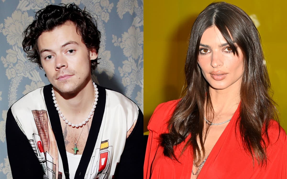 Emily Ratajkowski habla sobre el beso que se dio con Harry Styles