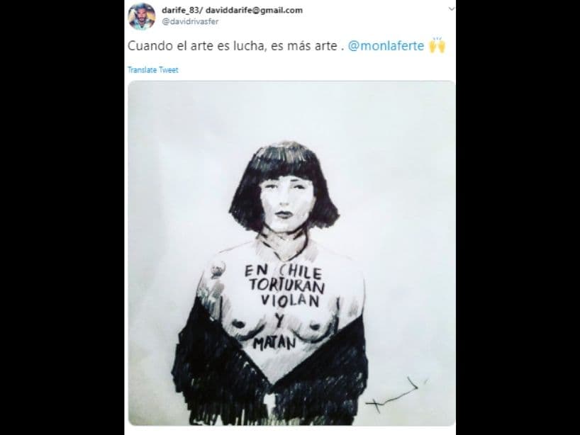 El mensaje en los Latin Grammy fue tan poderoso que a 24 horas de suceder, muchos usuarios comenzaron a compartir el dibujos de la escena.