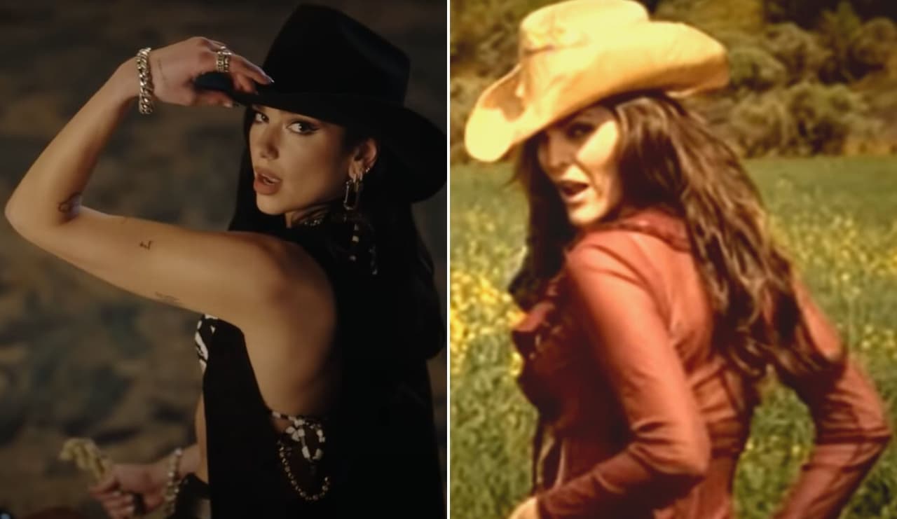 Internet está comparando a Dua Lipa con el video de 'Bandido' de Ana Bárbara