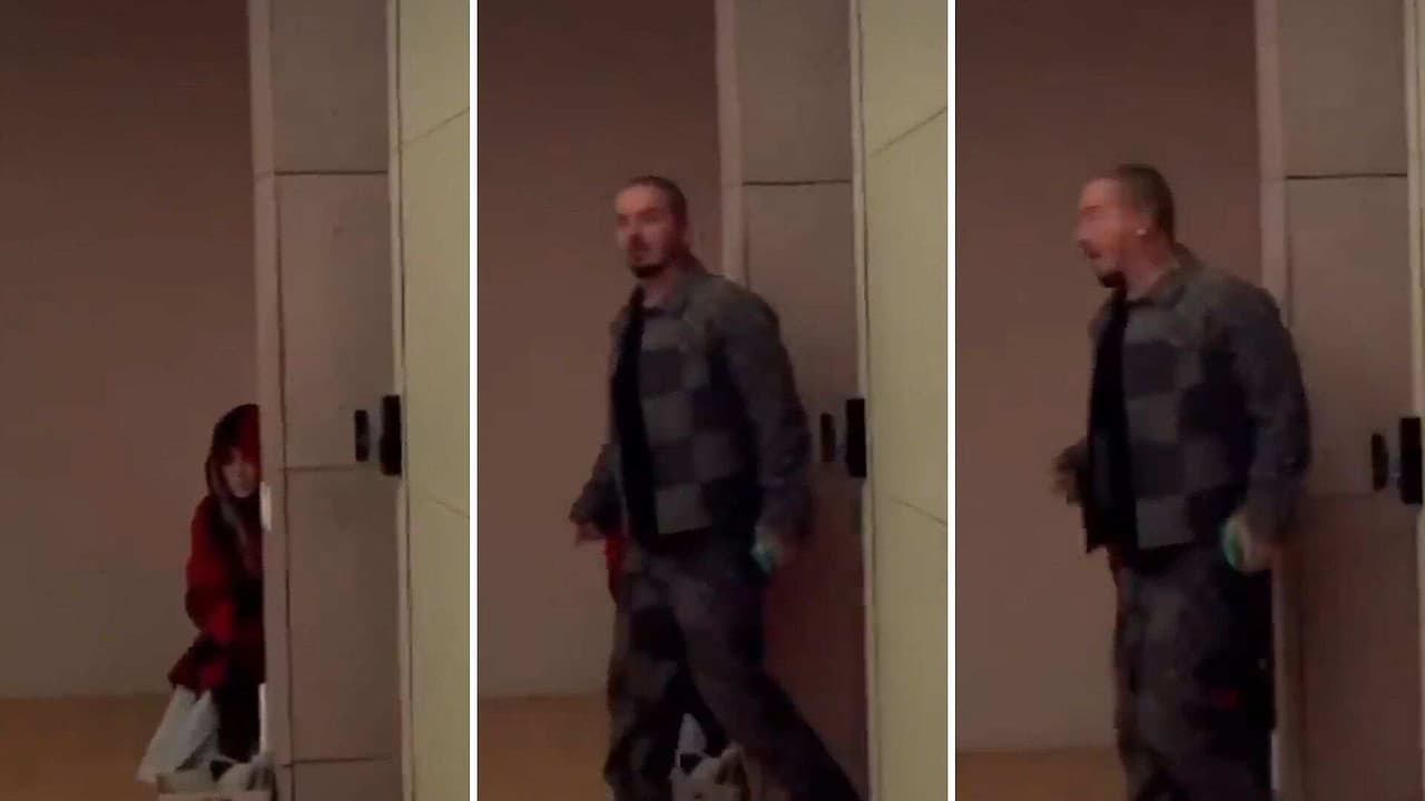 J Balvin recibe tremendo susto por andar de travieso