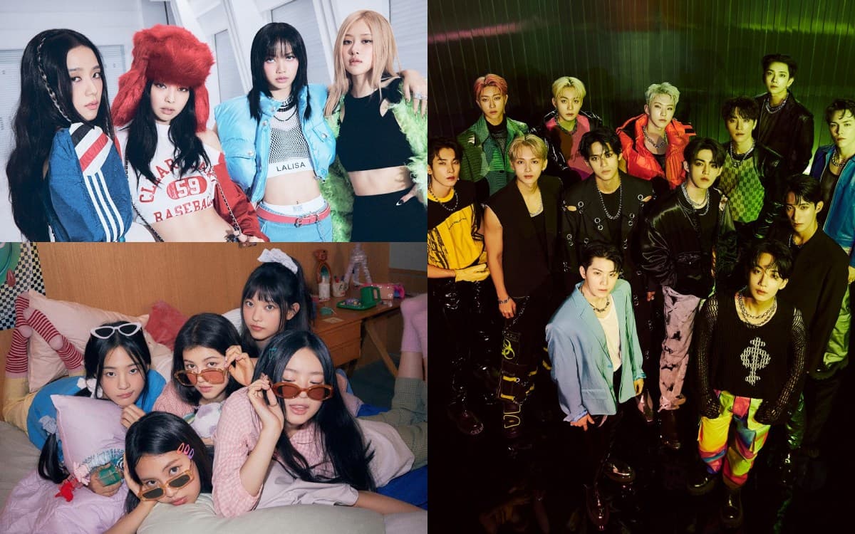Blackpink, NewJeans y SEVENTEEN fueron los grupos con las canciones de k-pop más escuchadas en 2022