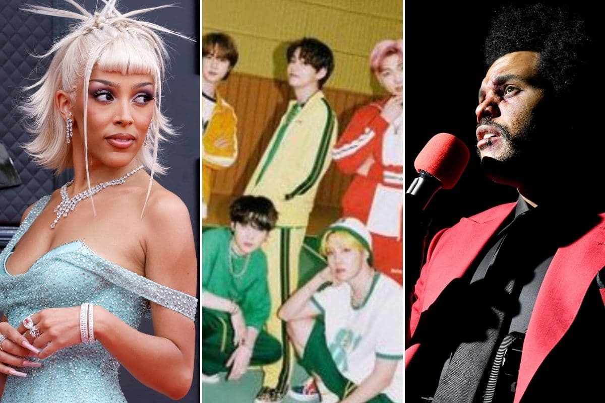 Doja Cat, BTS y The Weeknd son nominados a los BBMA's 2022