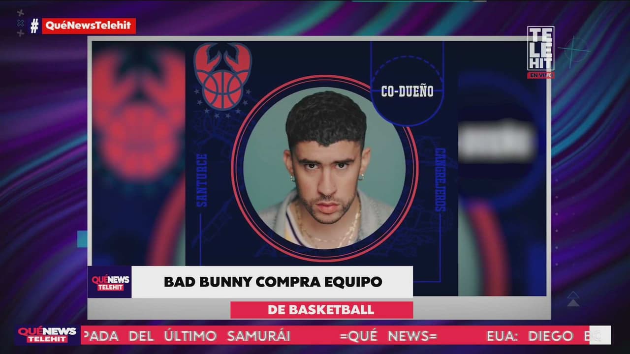 Bad Bunny compra equipo de básquetbol