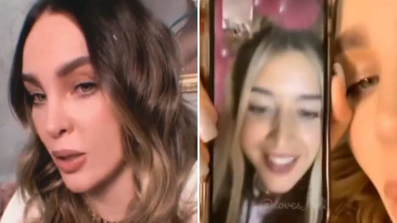 Belinda enamora con su acento español en videollamada con Lola Índigo