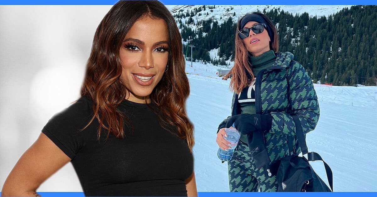Anitta hace tremenda fiesta en Courchevel, capital mundial del esquí