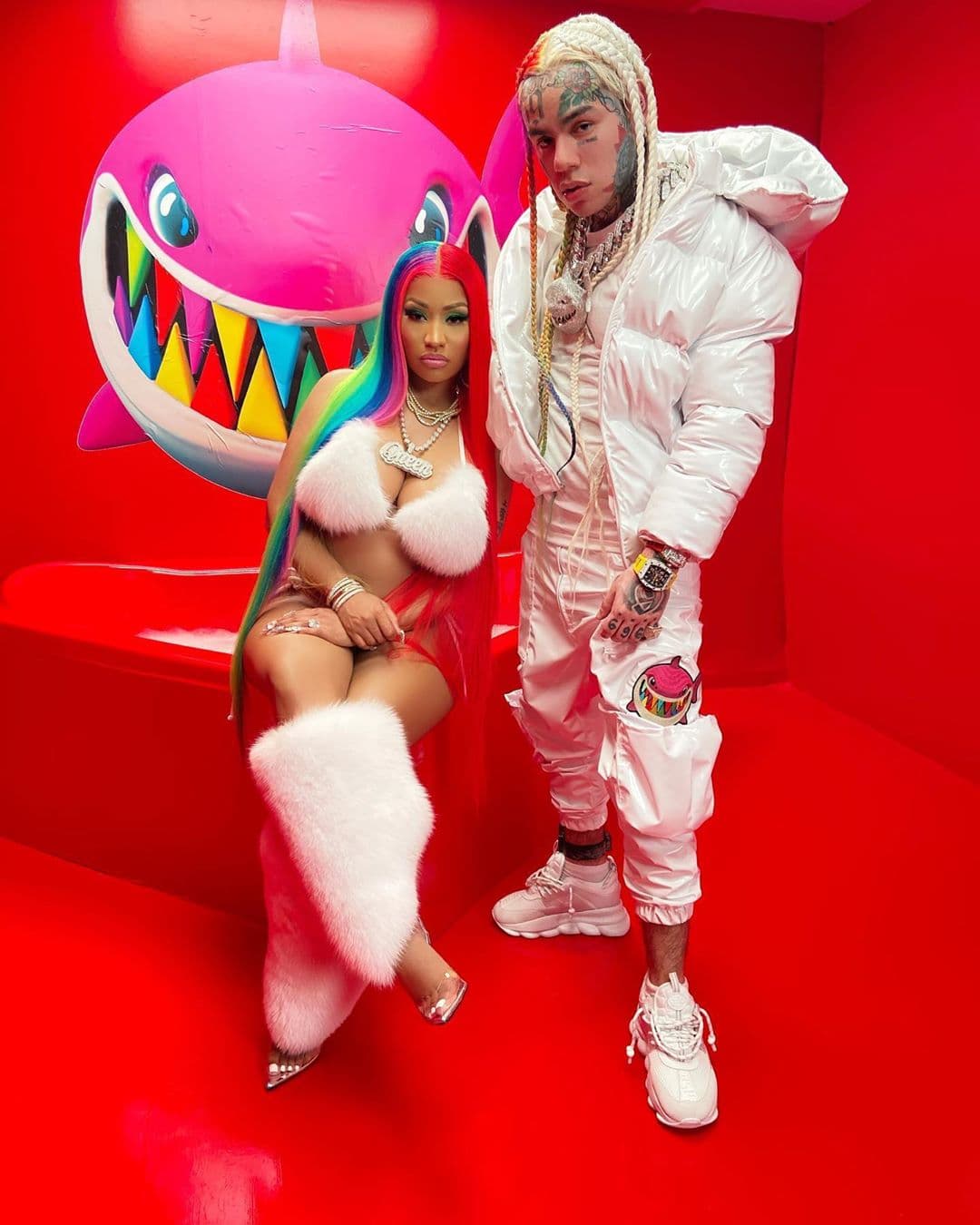Nicki Minaj, envuelta en polémica por colaborar de nuevo con el rapero Tekashi 6ix9ine