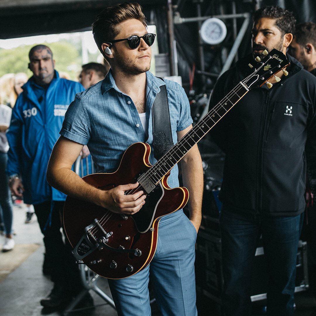 Niall recibió su primera guitarra como regalo de Navidad cuando era niño.
