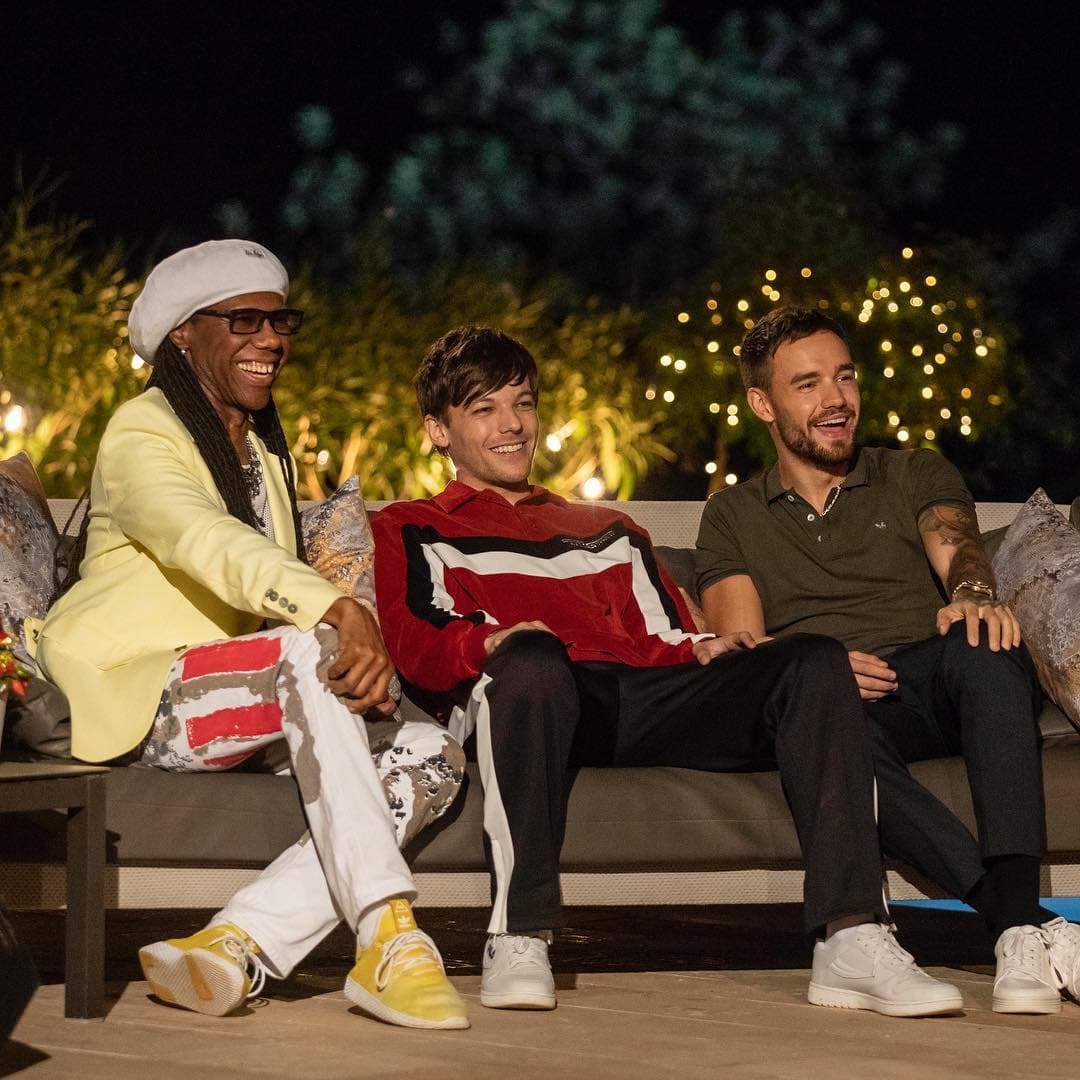 Los cantantes se vieron en la versión inglesa de The X-Factor