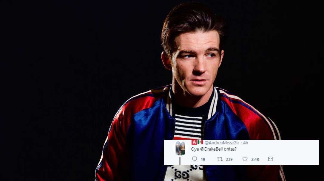 Drake Bell contestó al "Ontas"