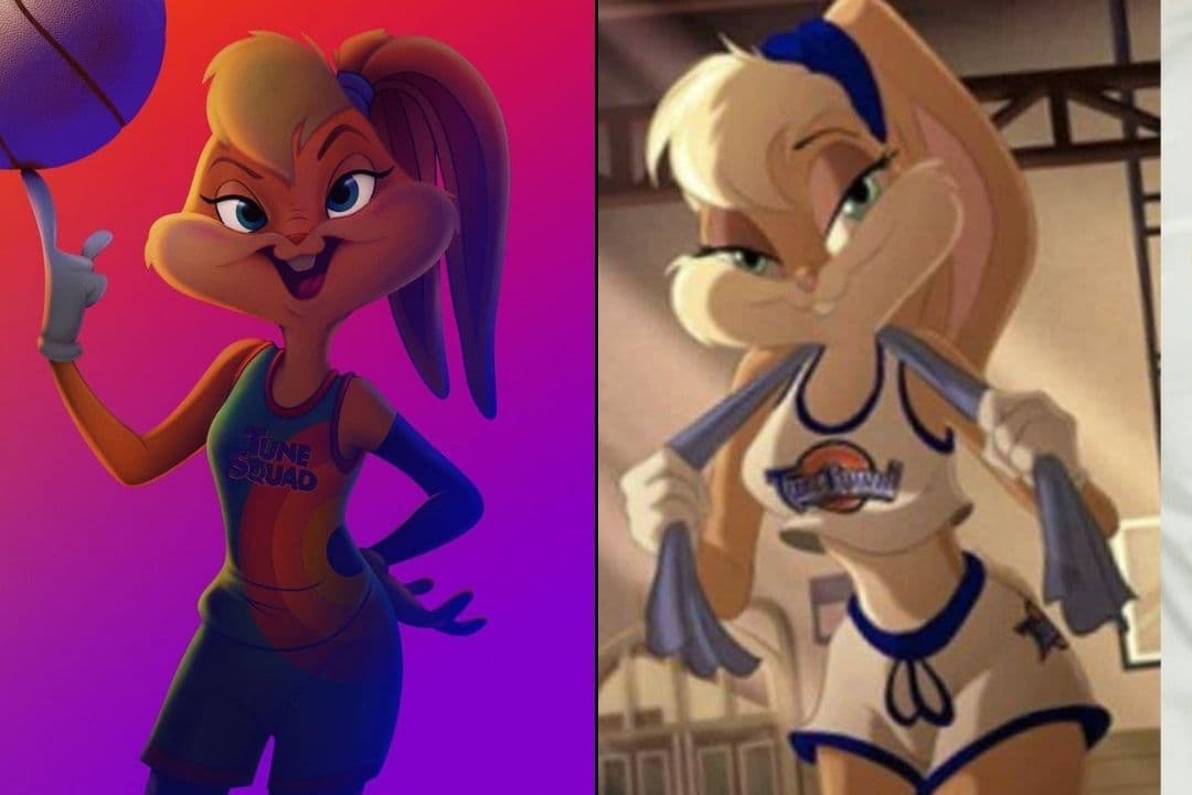 Lola Bunny ha sido el centro de la polémica por su rediseño, porque a muchos no les gustó. En realidad no sufrió muchos cambios, solo ahora el personaje animado luce menos sexualizado. El jersey le cubre el abdomen, las caderas son menos anchas y los shorts más largos. Además, le quitaron el maquillaje porque pues es un conejo que juega básquetbol, ¿por qué se maquillaría?
