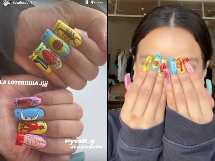 ¡Lotería!Más que un meme, fue la propia cantante quien compartió este increíble diseño inspirado en el clásico juego mexicano.