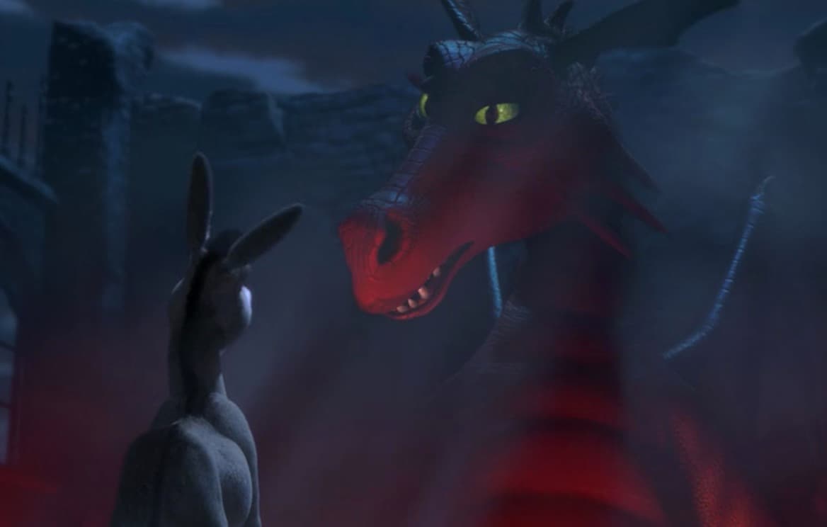 “Eres un, un… un primor de dragonuzuela, oh claro, preciosa”- Burro.