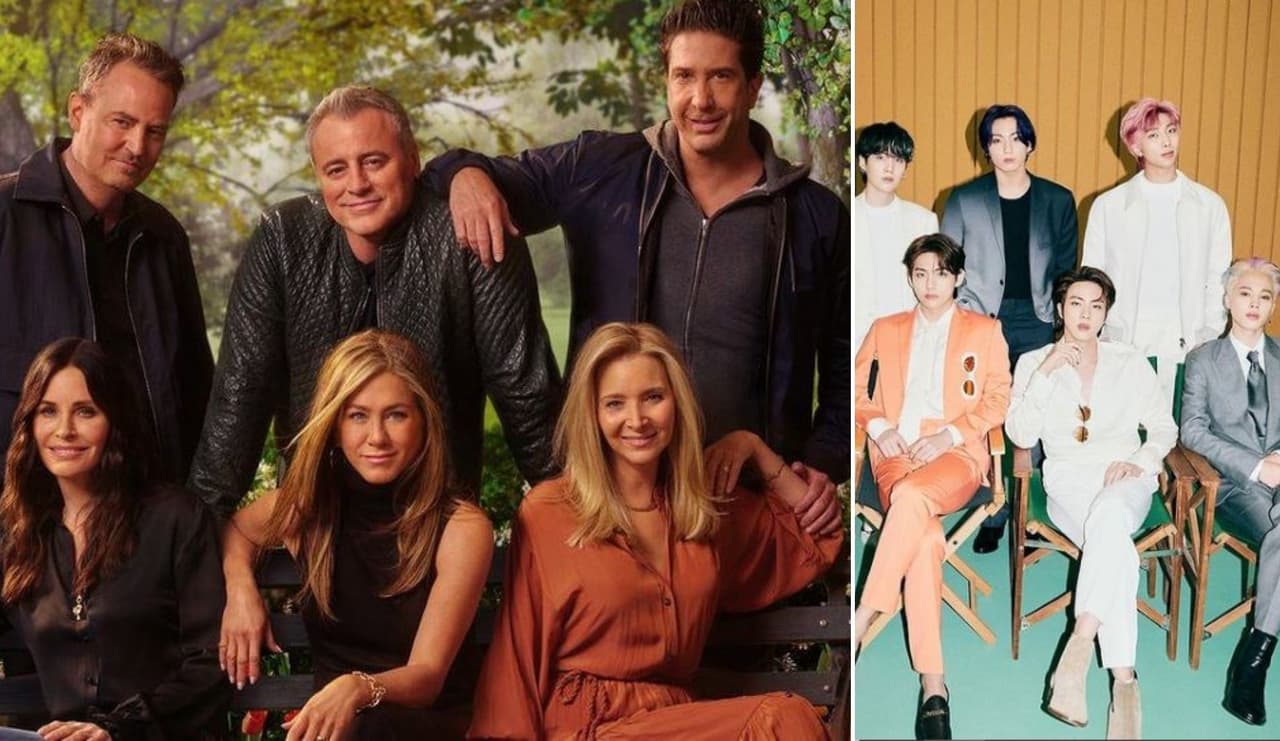 Friends The Reunion contó con invitados estelares como BTS, Lady Gaga, Justin Bieber y más
