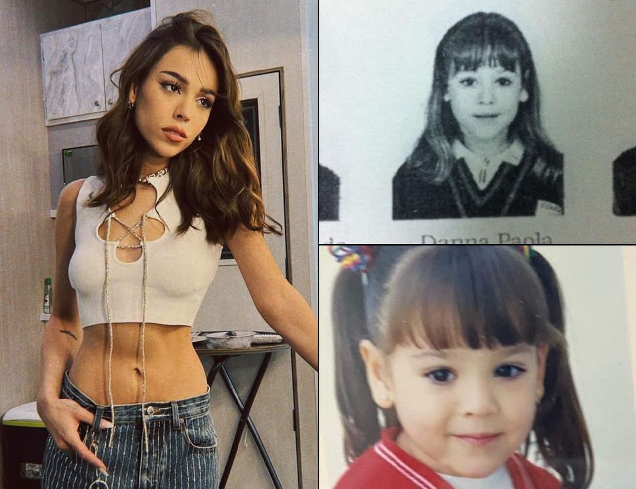 Así se veía Danna Paola de chiquita; está celebrando su cumpleaños 27.