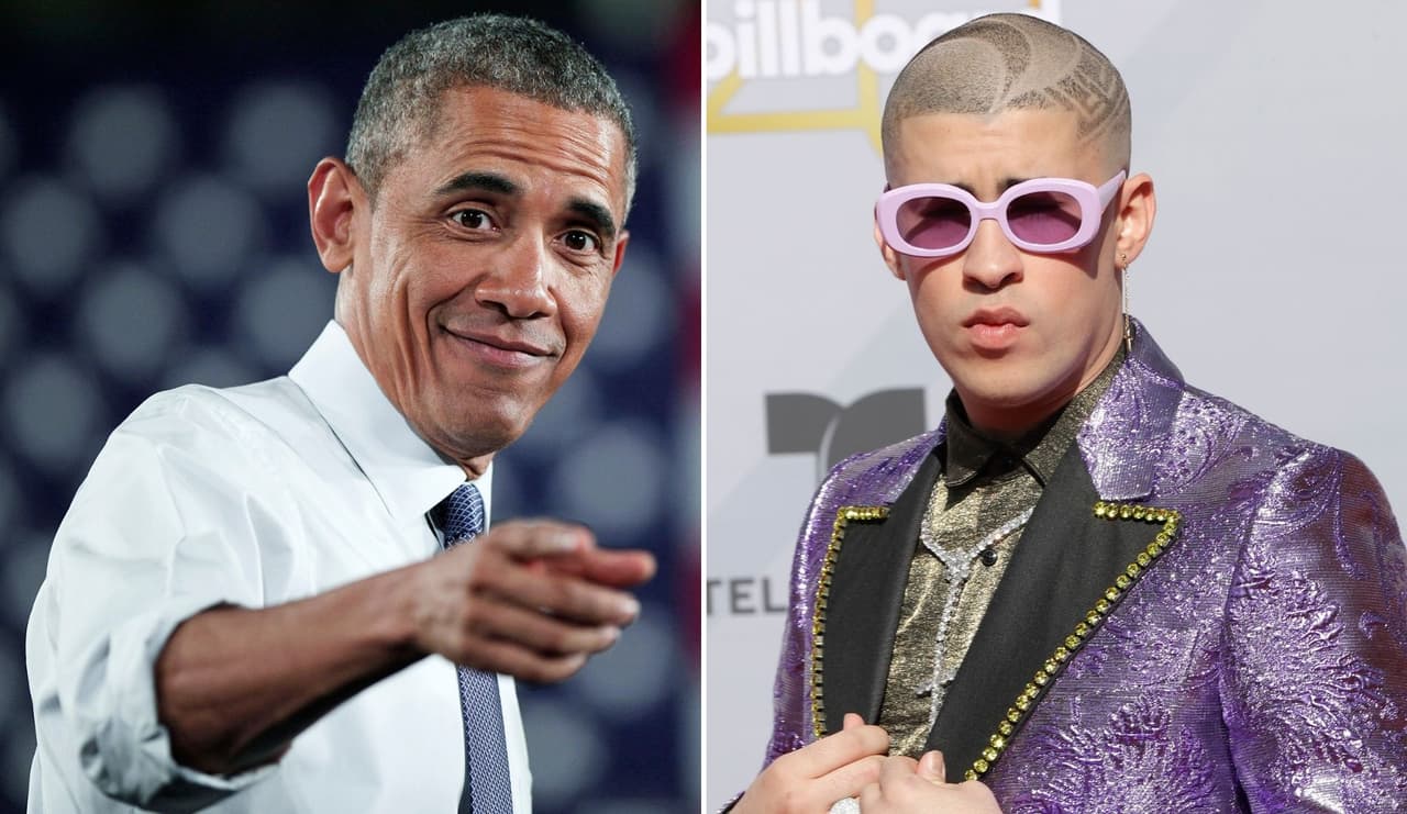 Obama incluyó a Bad Bunny entre sus canciones favoritas del 2020