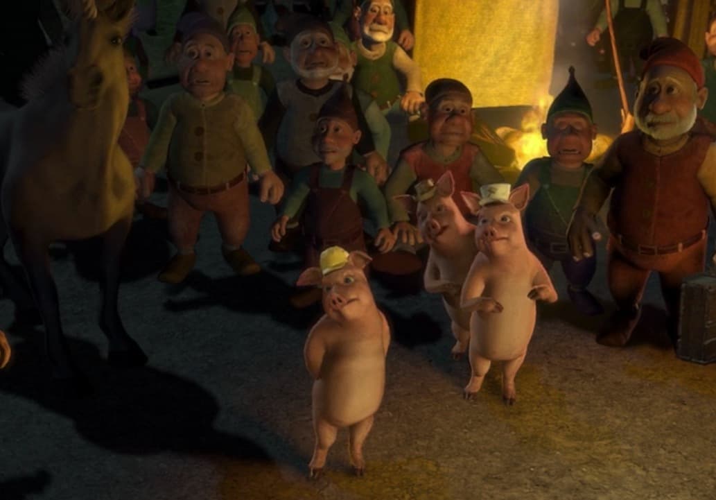 “Sopló y bufó y luego… firmó un aviso de desalojo”- Uno de los tres cochinitos.