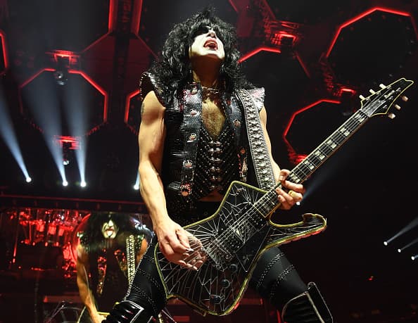 NEW YORK, NEW YORK - MARCH 27: Paul Stanley of KISS performs on stage during End Of The Road World Tour at Madison Square Garden on March 27, 2019 in New York City. (Photo by Kevin Mazur/Getty Images)