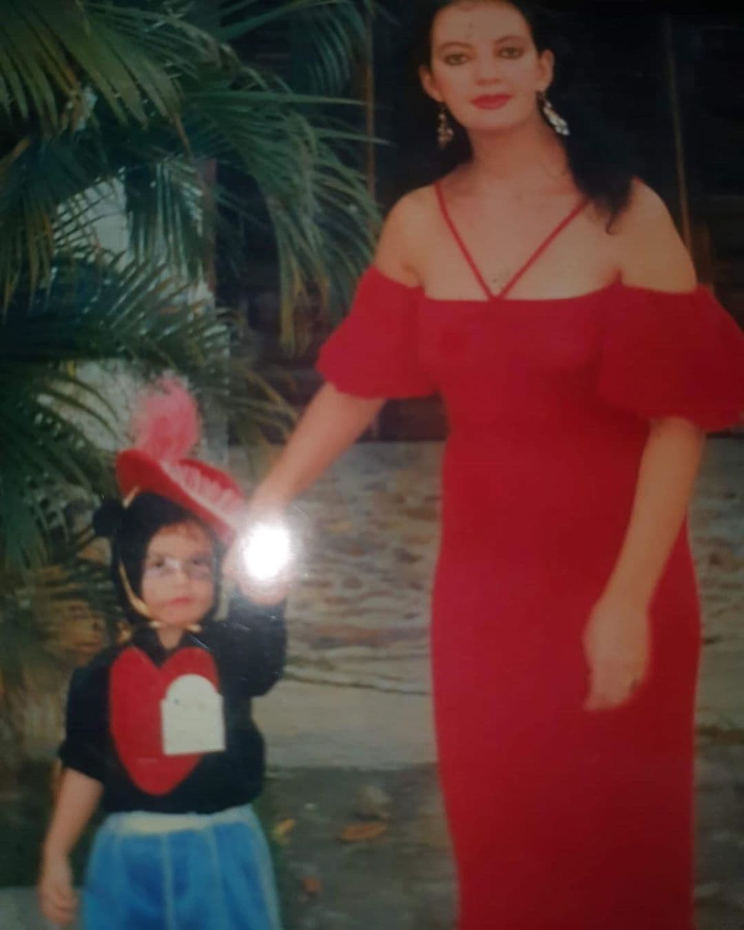 J Balvin y su mamá.