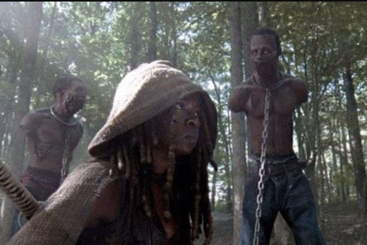 Moses J. Moseley trabajó de cerca con Danai Gurira, intérprete de Michonne