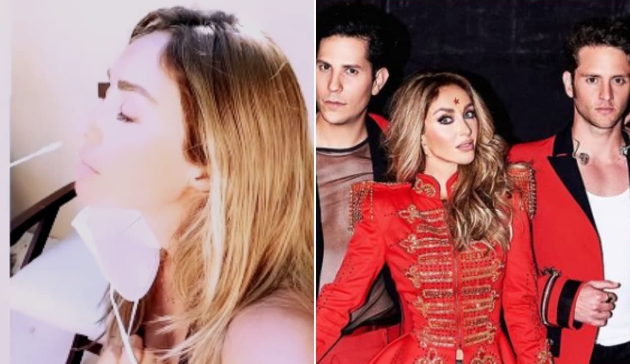 Anahí detalló su estado de salud luego de que ella y su esposo se contagiaran de covid-19
