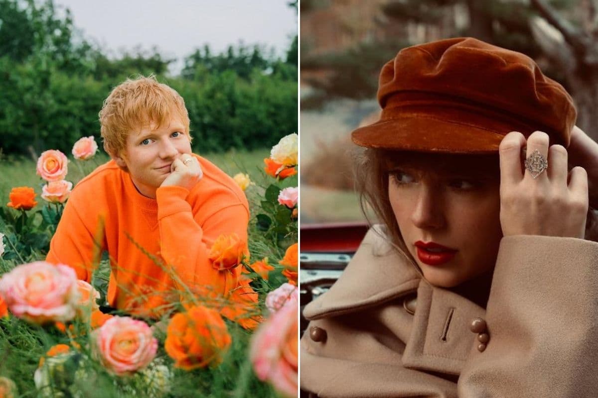 Ed Sheeran y Taylor Swift han colaborado en cuatro ocasiones