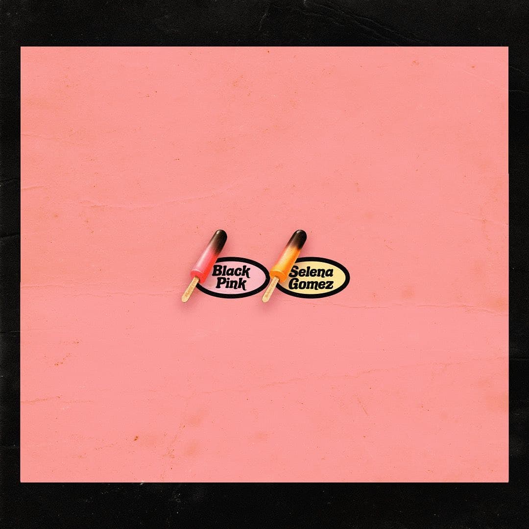 Por último, revelaron los logos de BLACKPINK y Selena Gomez, para este video. EL grupo de K-Pop es una paleta rosa con chocolante, mientras que la estadounidense una naranja, también cubierta.
