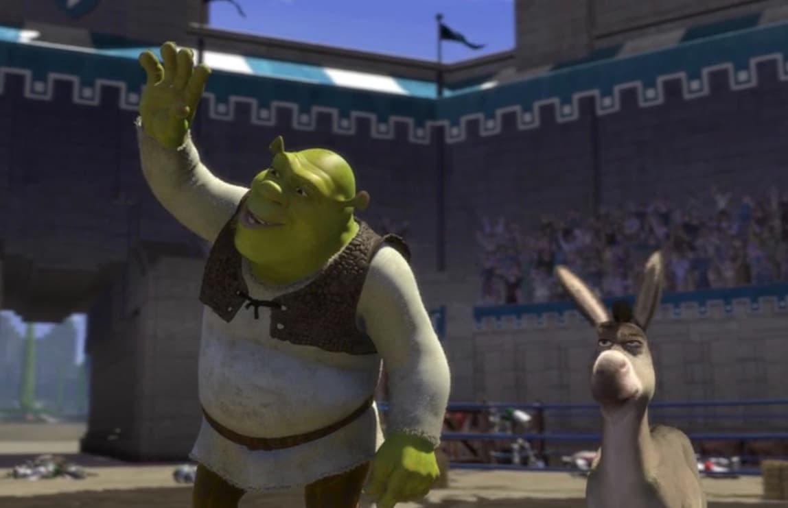“Gracias, muchísimas gracias, doy clases los jueves, no cobro mucho” - Shrek.