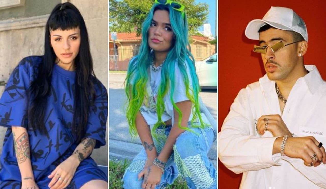 Cazzu, Karol G y Bad Bunny, nominados a los Premios Juventud 2021