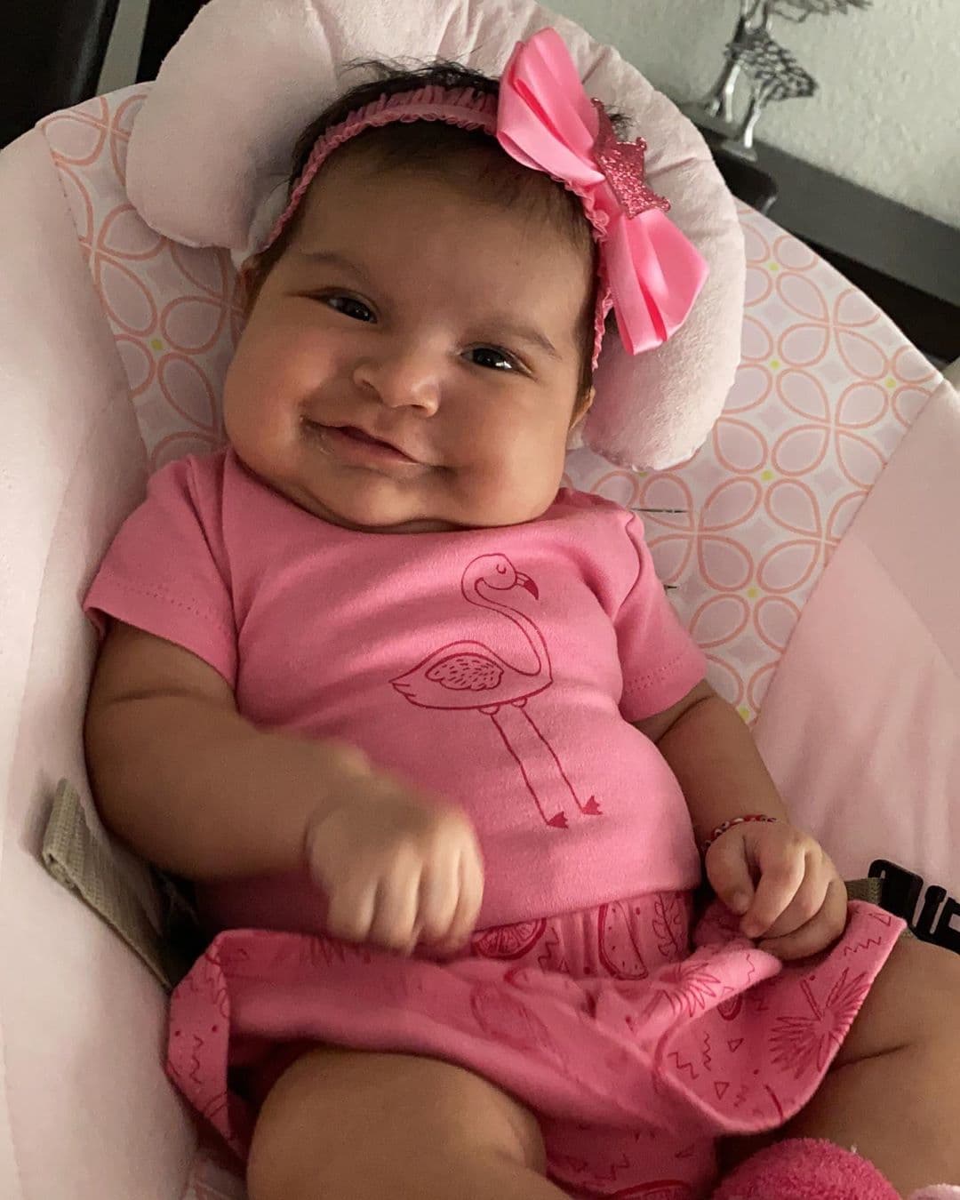 La Wanders creó una cuenta de Instagram para su pequeña, donde frecuentemente comparte fotos.
