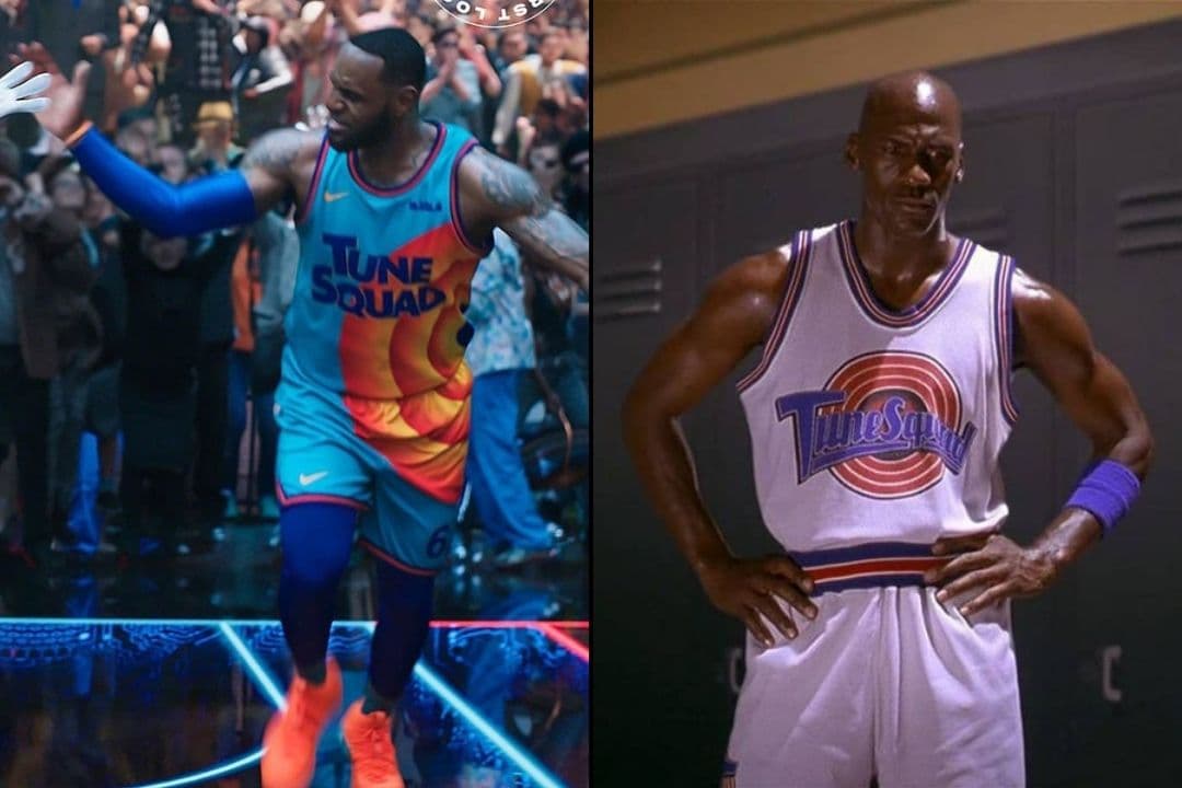 ¡Michale Jordan cambió muchísimo! No te creas, la nueva cinta de Space Jam será protagonizada por LeBron James, quien es la gran estrella de la NBA del momento, similar a lo que Micahel era en aquel año.