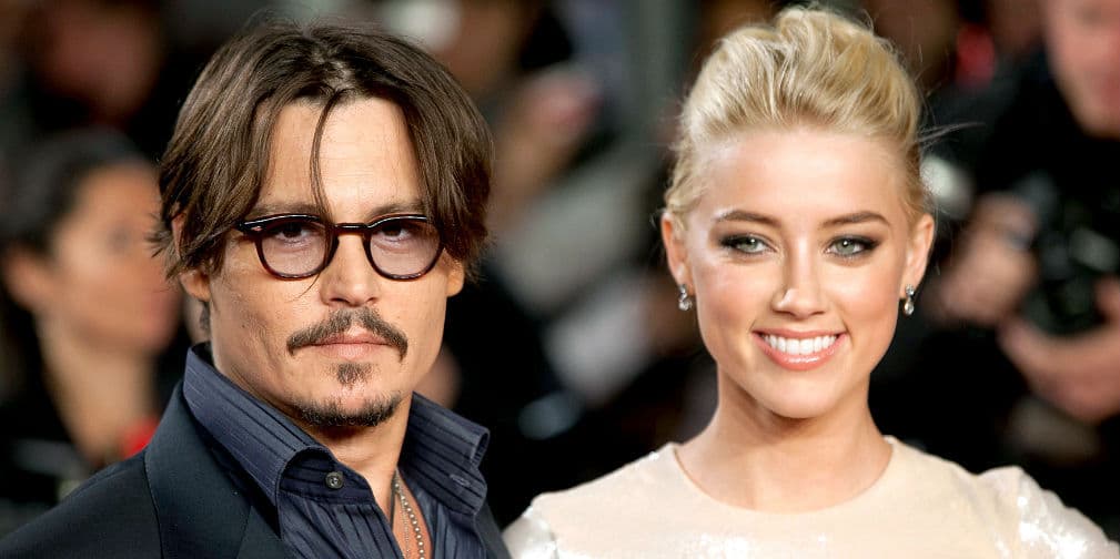 4. Johnny Depp y Amber Heard: Se casaron en la isla privada del actor. Él tiene 51 años y ella 29.