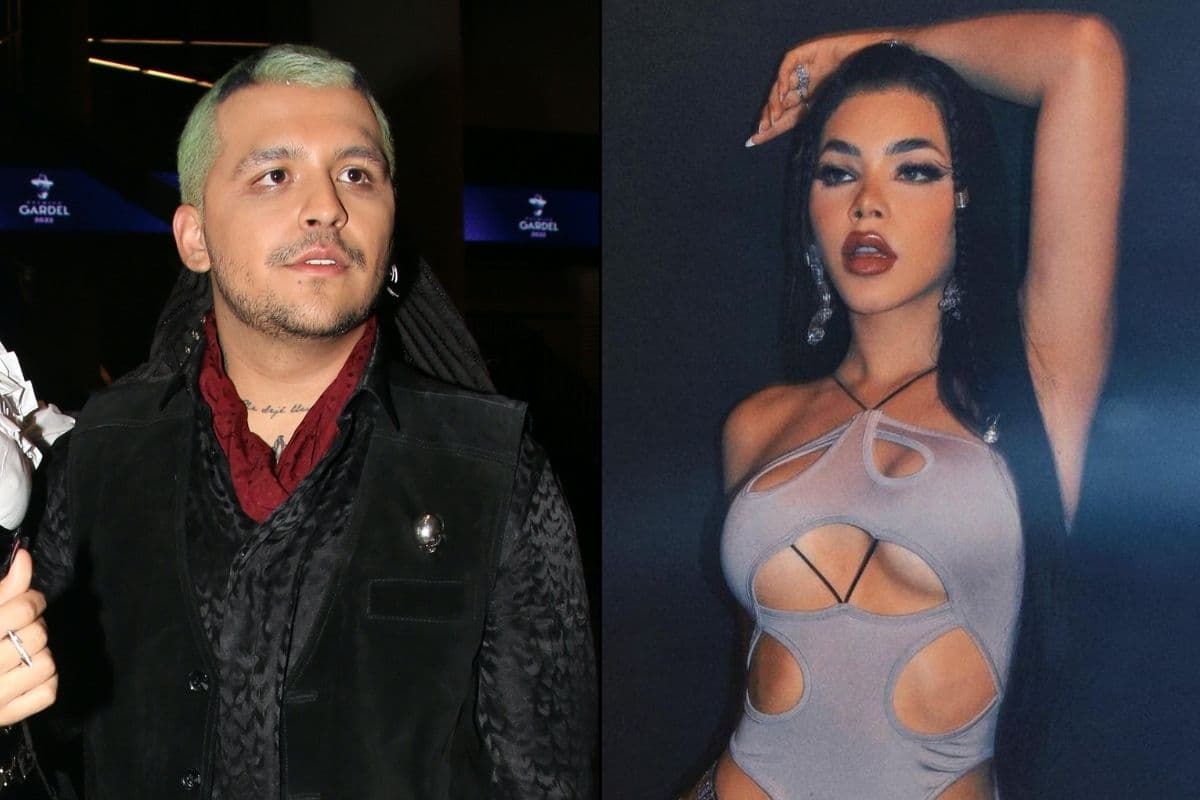 Kenia Os y Chrisitan Nodal han tenido acercamiento y podrían trabajar juntos.