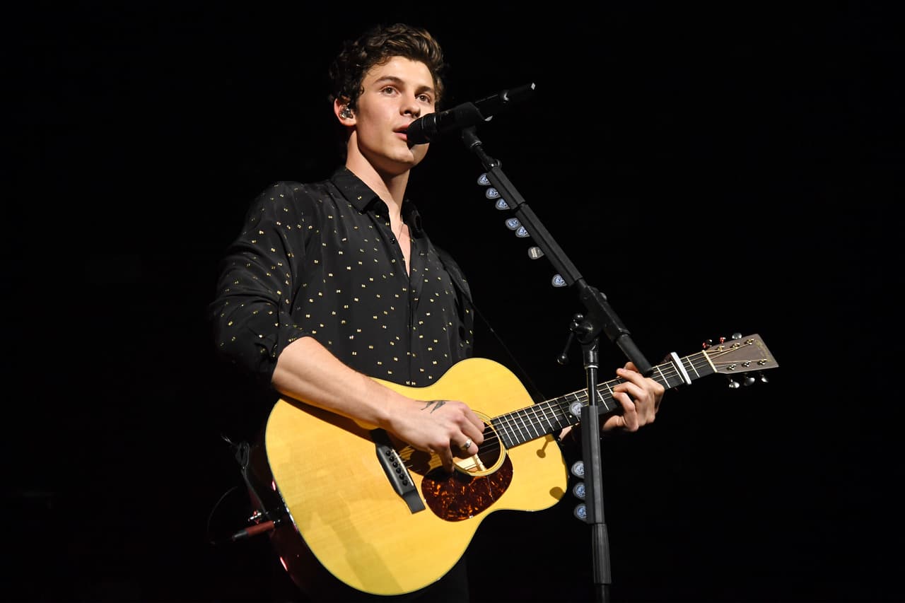 Shawn Mendes en concierto en Nueva York, 2019