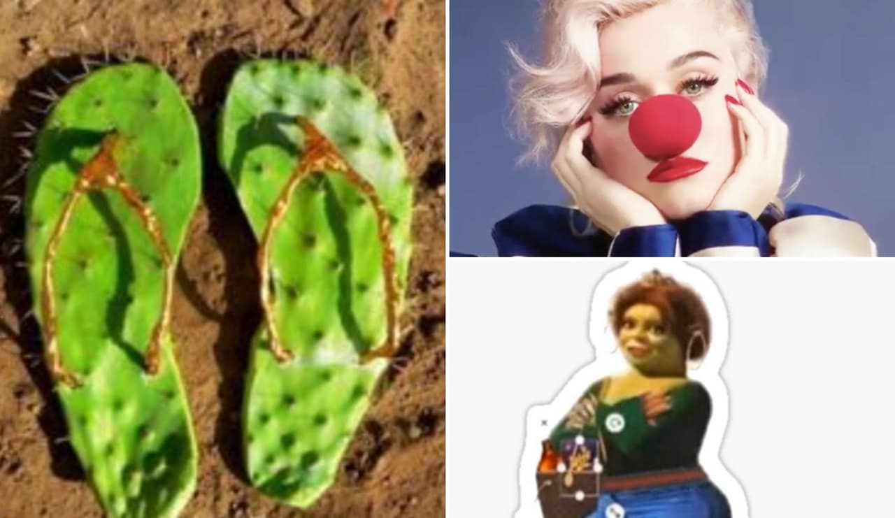 Las chanclas de Katy Perry recibieron muchos memes mexicanos