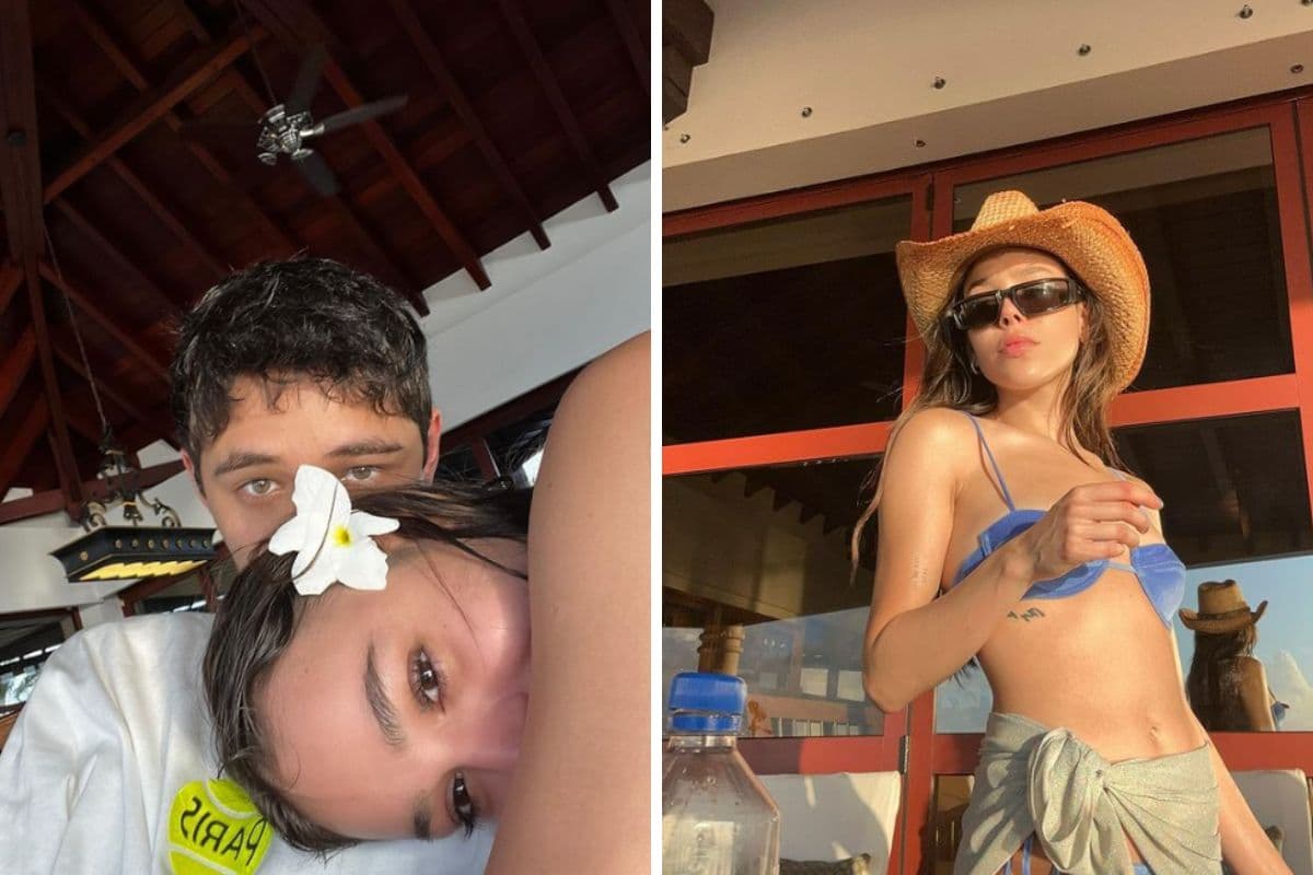 Danna Paola y Alex Hoyer