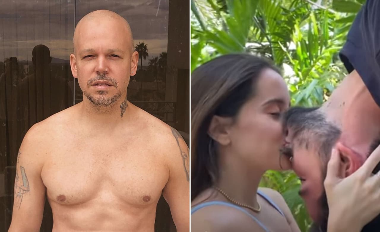 Camilo y Evaluna, junto a más artistas besándose en el nuevo video de Residente