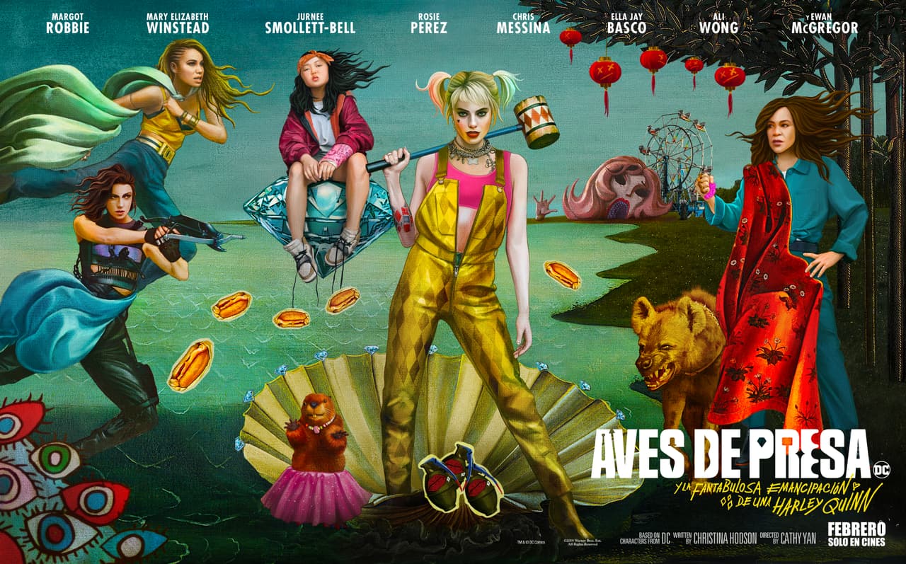 La sinopsis de 'Aves de presa (y la fantabulosa emancipación de una Harley Quinn)' nos dice que Gotham será testigo de una batalla entre Roman Sionis y Zsasz contra las Aves de Presa.