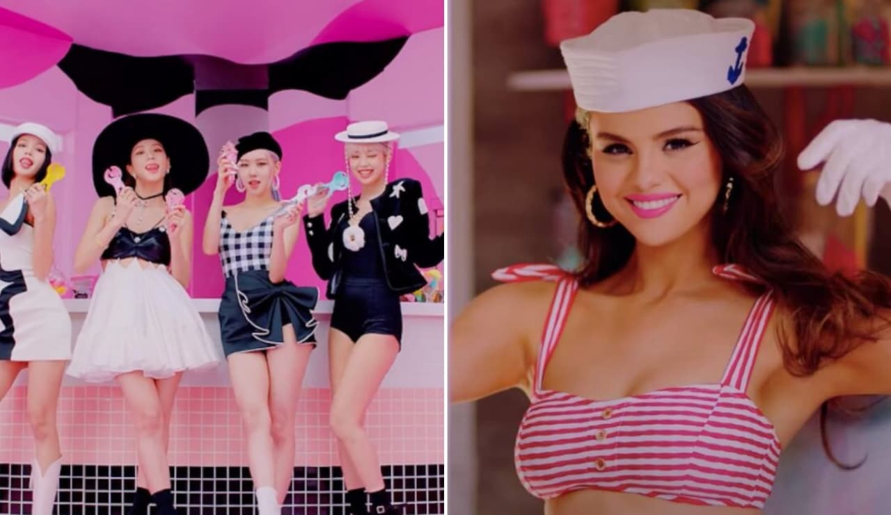 BLACKPINK y Selena Gomez estrenan ‘Ice Cream’ junto a un coqueto y colorido video
