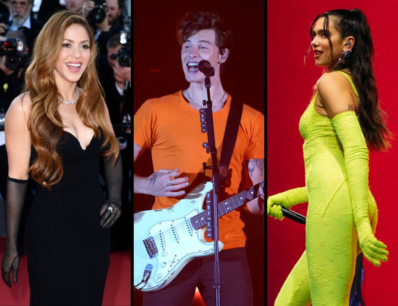 Shakira, Shawn Mendes y Dua Lipa entre los artistas más mencionados en Tinder.