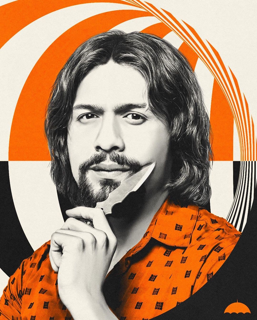 Cuando salieron los promocionales de la segunda temporada, pudimos ver a un Diego muy cambiado. Ropa colorida, cabello largo y barba de candado.