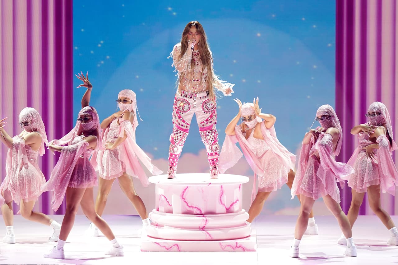 MIAMI, FLORIDA - NOVEMBER 16: In this image released on November 19, 2020, Karol G performs at the 2020 Latin GRAMMY Awards on November 16, 2020 in Miami, Florida. The 2020 Latin GRAMMYs aired on November 19, 2020. (Photo by Alexander Tamargo/Getty Images for The Latin Recording Academy )