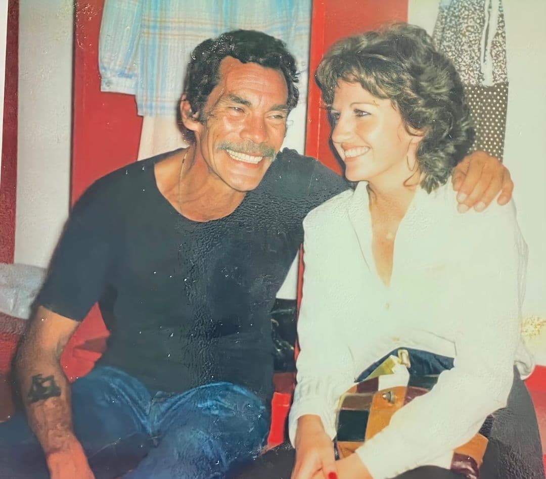 Fotos de Gache Rivera con el elenco de El Chavo del 8