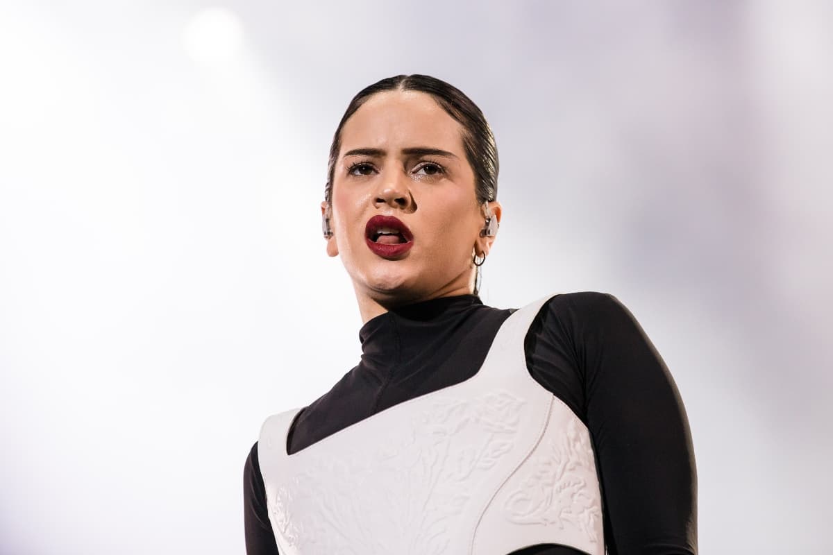 Rosalía en concierto
