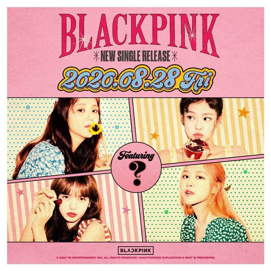 Con este diseño, el grupo de K-Pop había anunciado que tendría una colaboración sorpresa.