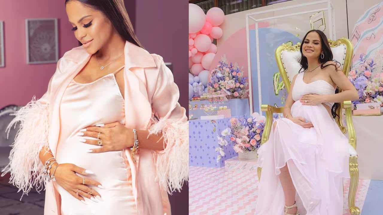 ¡Empieza la cuenta regresiva! Natti Natasha muestra como la bebé ya se ...